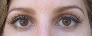 After eyelash extensions